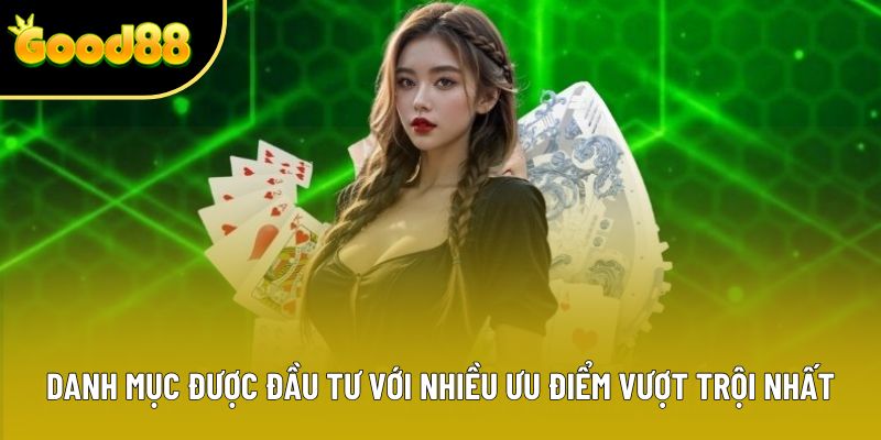 Danh mục được đầu tư với nhiều ưu điểm vượt trội nhất