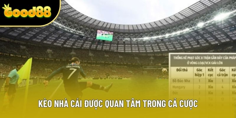 Kèo nhà cái được quan tâm trong cá cược